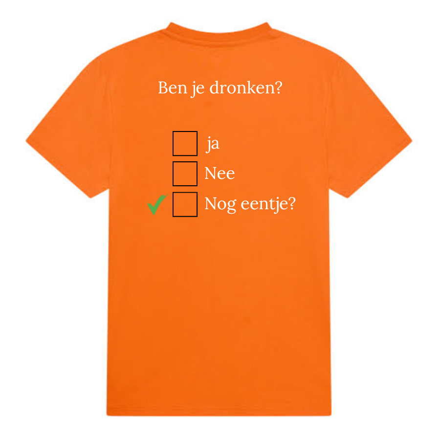 Quote + Gracht: Een Basic T-shirt en Premium longsleeve.